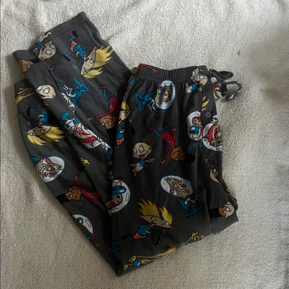 nickelodeon cartoon pajama pants